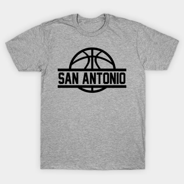 San Antonio Basketball T-Shirt by CasualGraphic